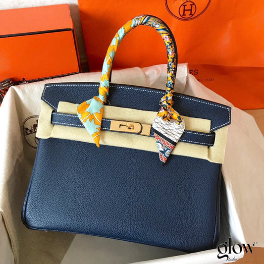 Hermes - Birkin 35 cm Bleu nuit