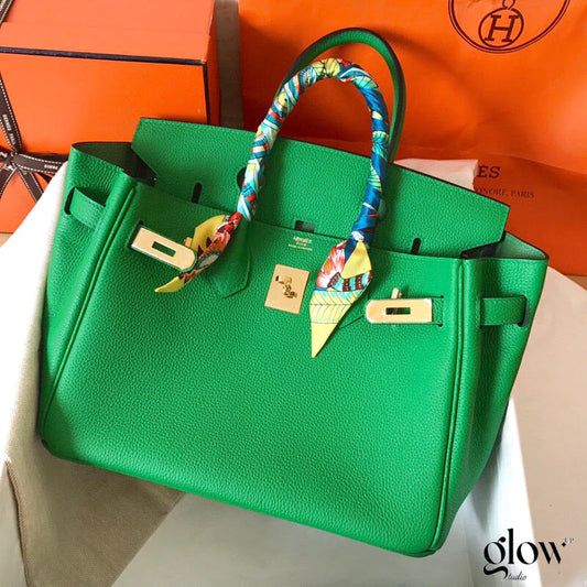 Hermes - Birkin 35 cm Vert émeraude