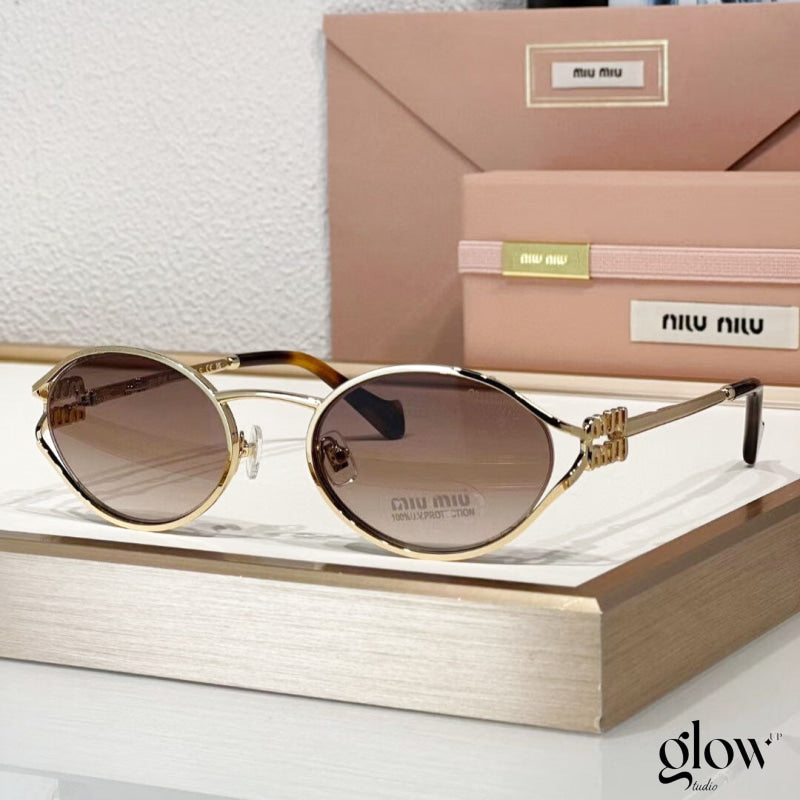 MiuMiu – Lunettes de soleil Logo MU 52YS