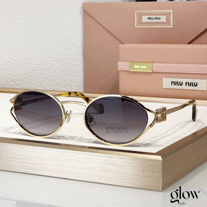 MiuMiu – Lunettes de soleil Logo MU 52YS