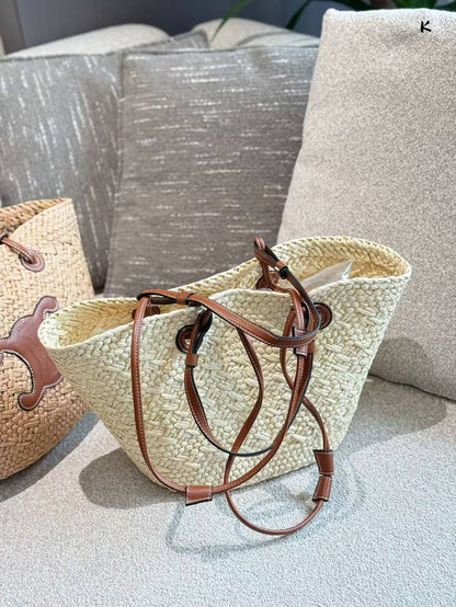 Panier Celine Raphia