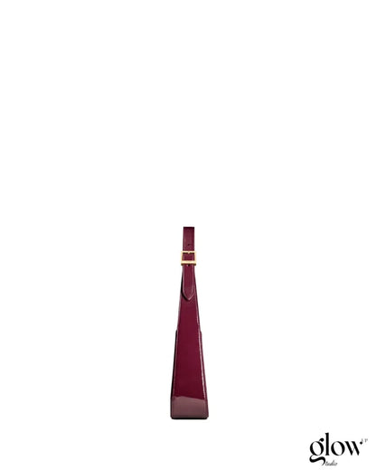 YSL - le 5 à 7 en cuir verni Red